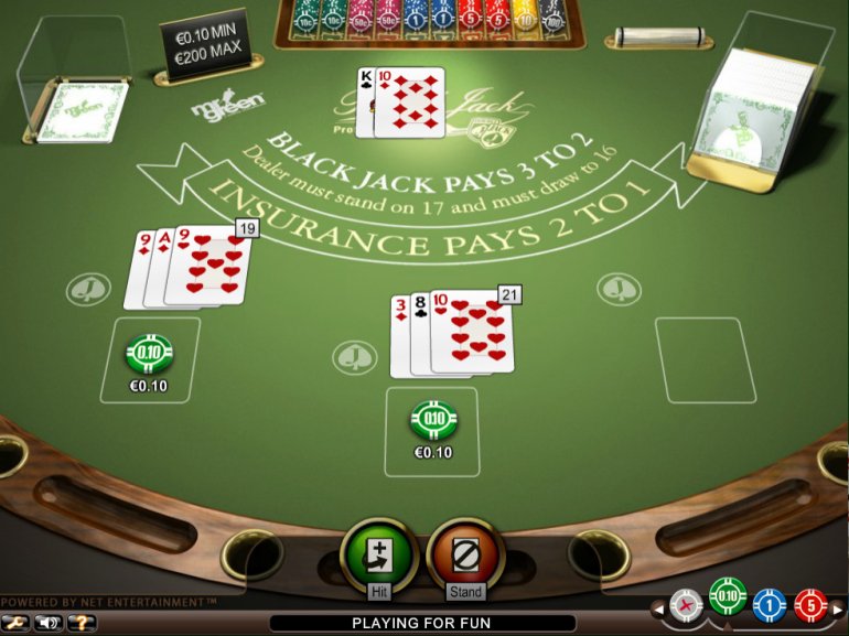 netent blackjack game